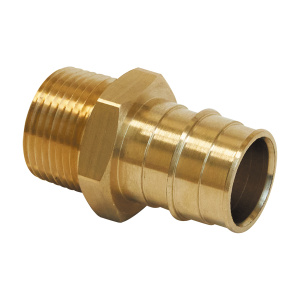 Штуцер латунный для труб PE-Xa 16-G3/4"ВР, тип 2 '50И